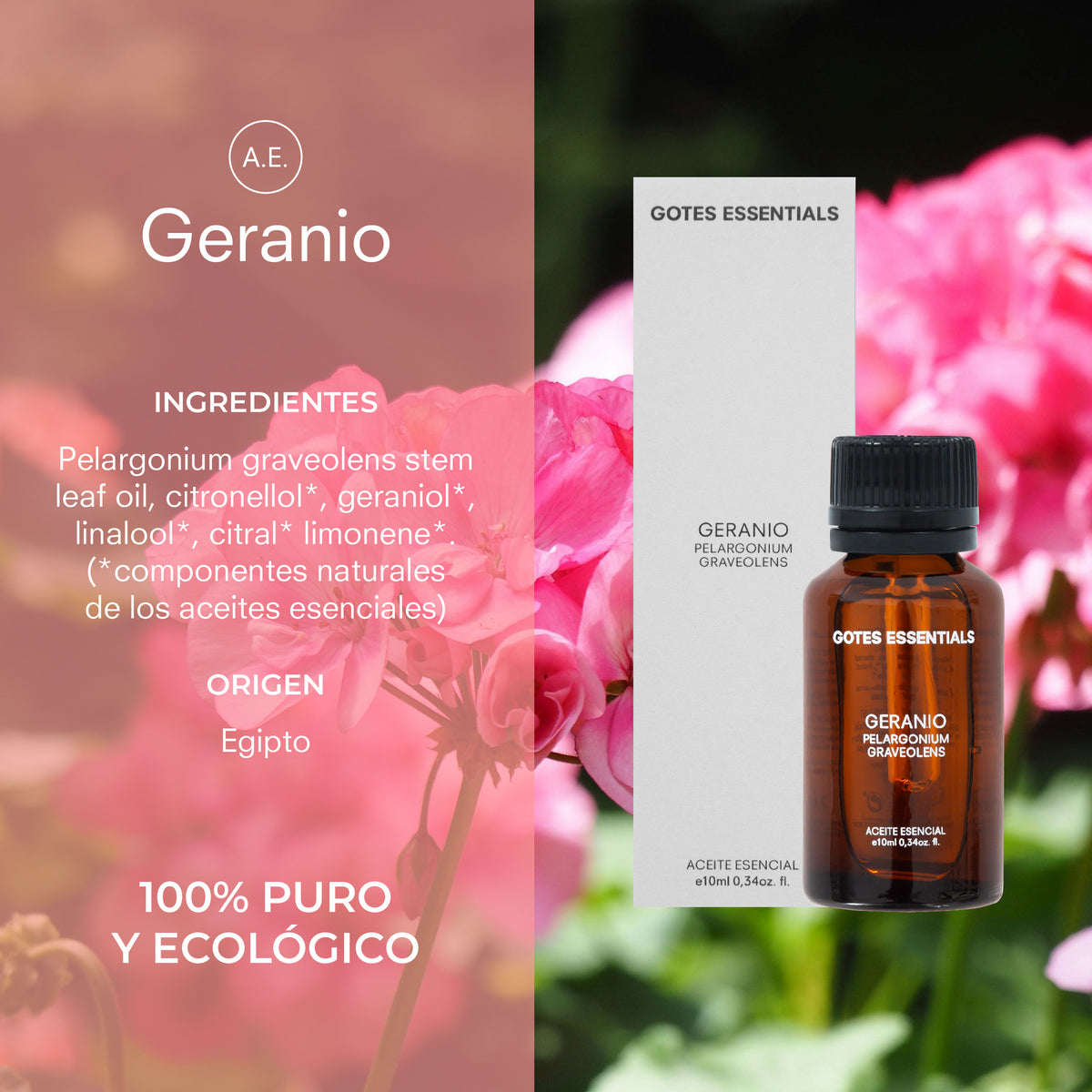 Aceite Esencial de Geranio