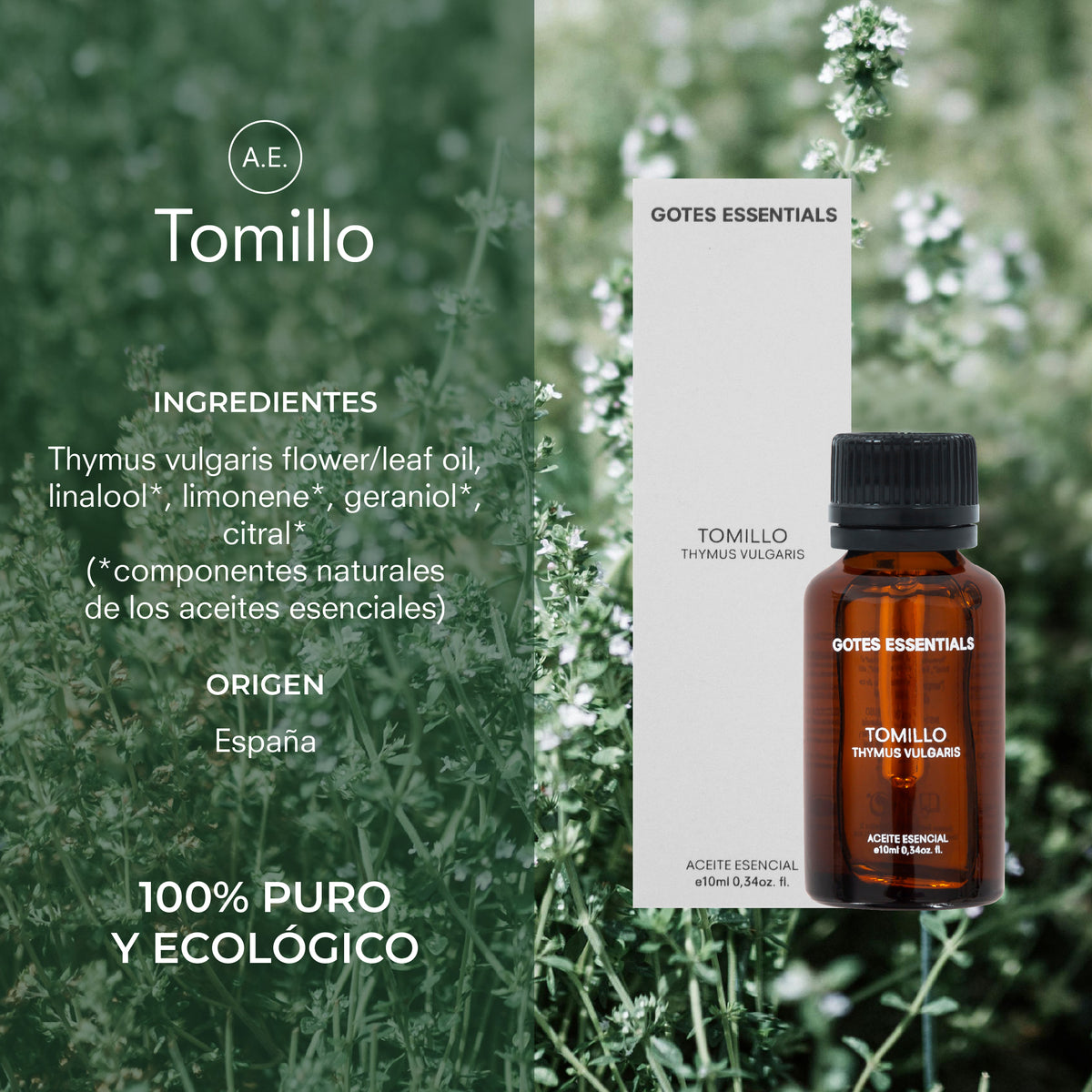 Aceite Esencial de Tomillo