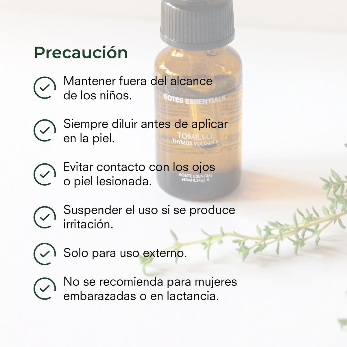 Aceite Esencial de Tomillo